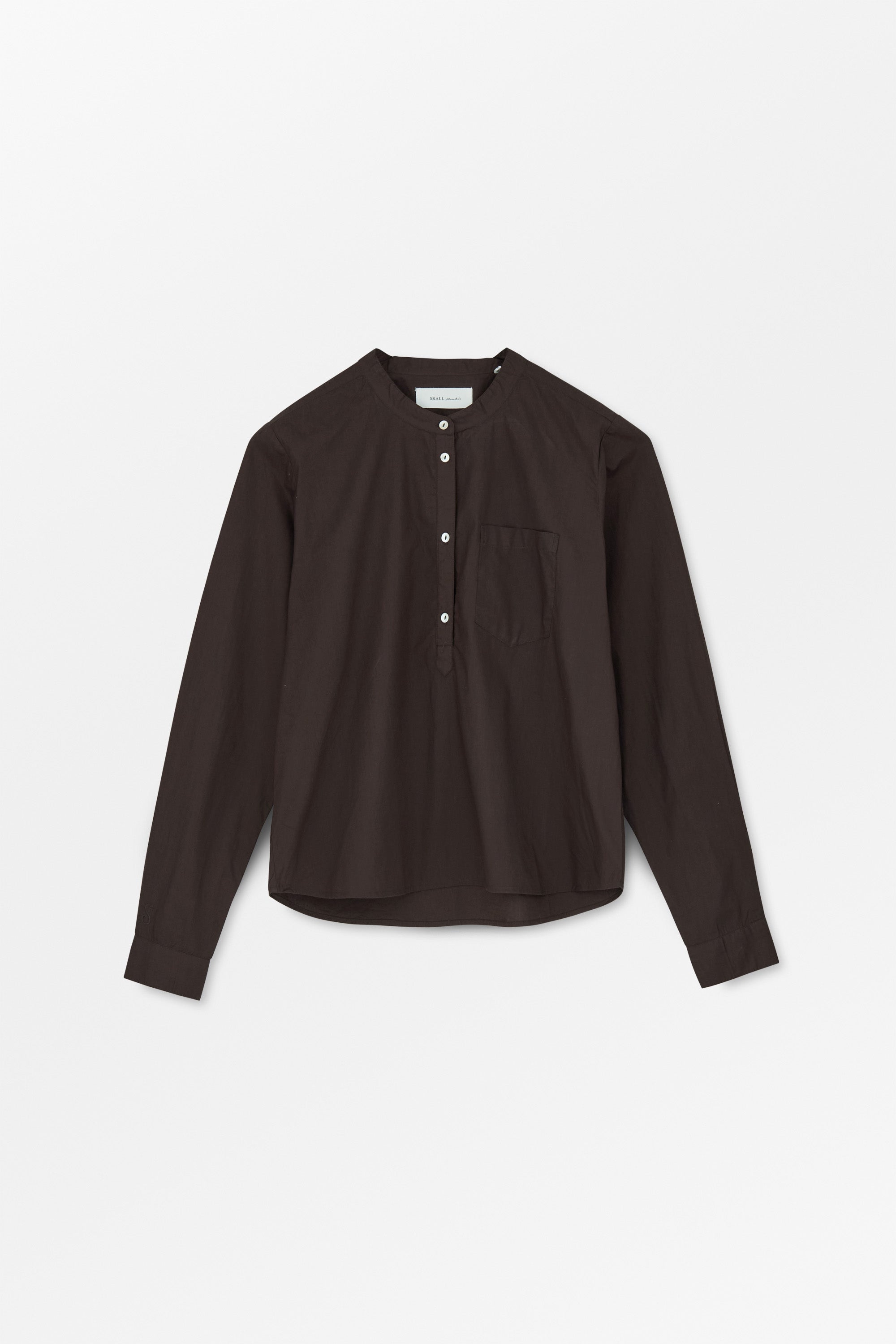 Skall Studio Agnes shirt Shirt Dark brown