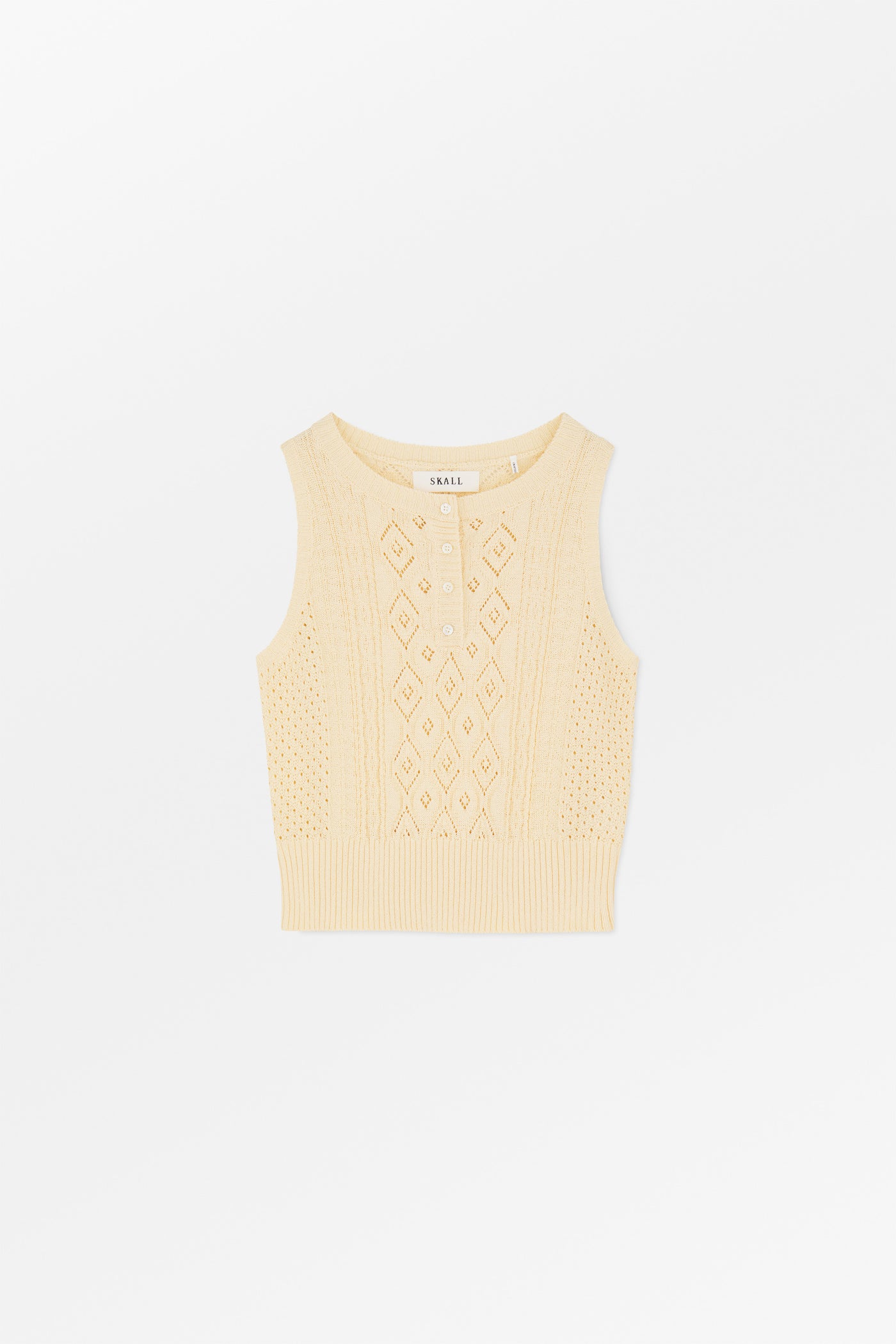 Skall Studio Alexa top Top Pastel yellow