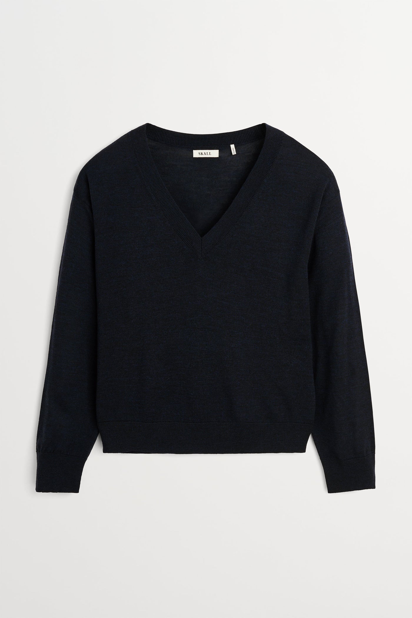 Skall Studio Amethyst V-neck jumper Jumper Dark navy