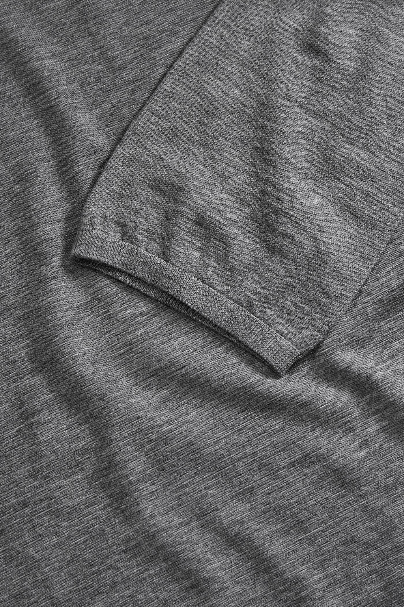 Skall Studio Amethyst boatneck blouse Blouse Grey melange