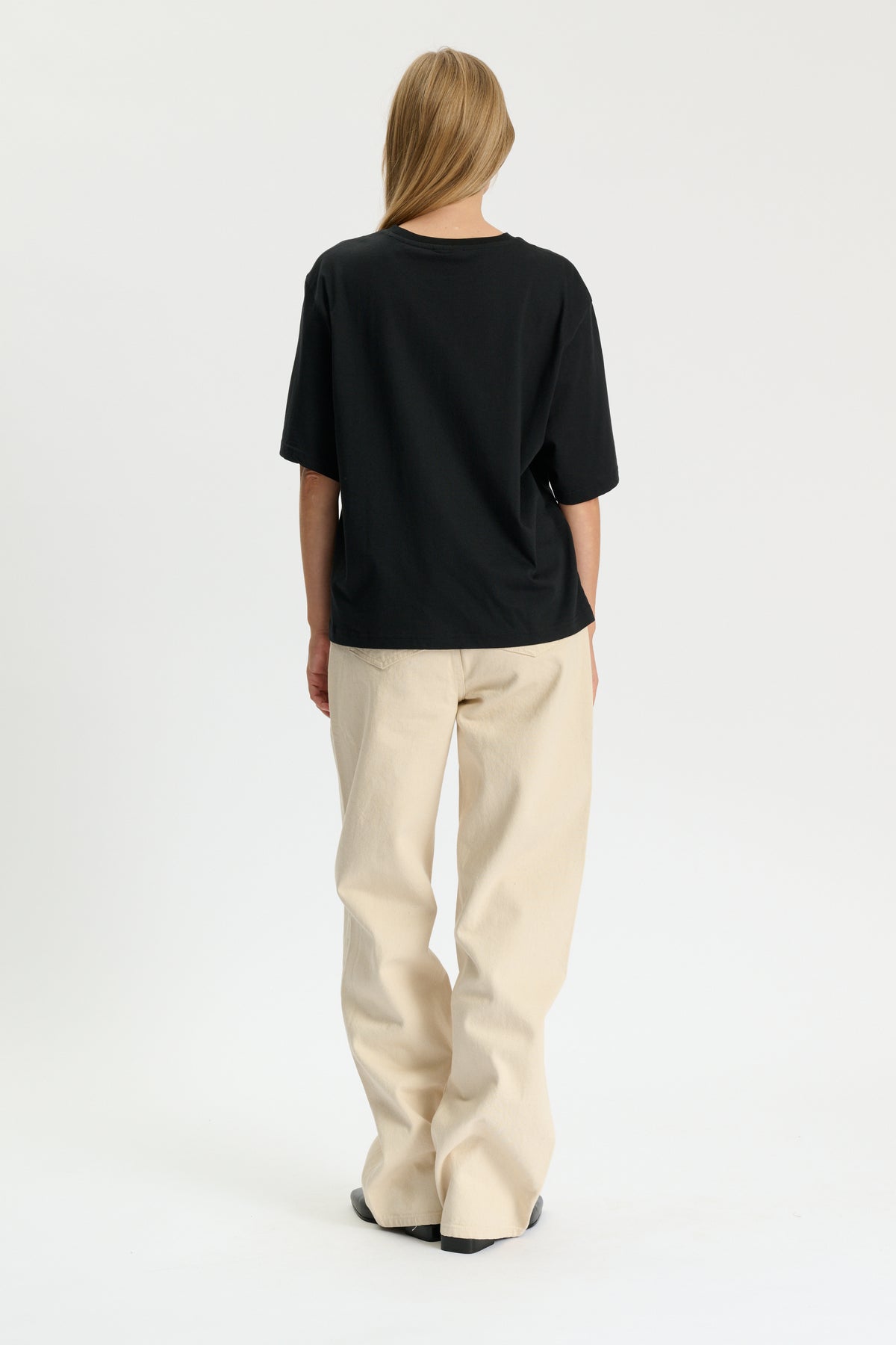 Skall Studio Andy oversize tee T-shirt Black