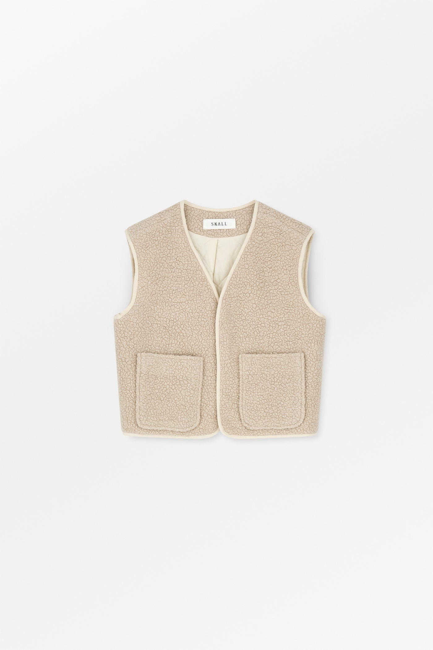 Skall Studio Birley vest Vest Ecru