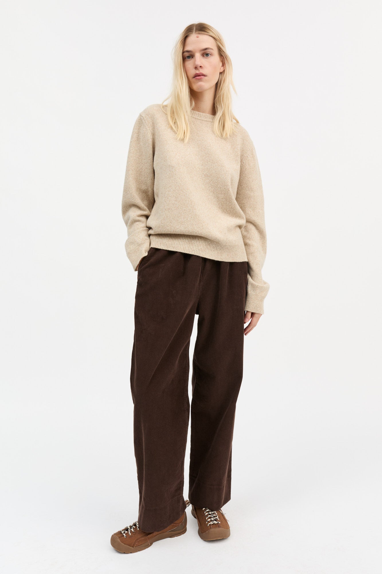 Skall Studio Cameron jumper Jumper Beige mouliné