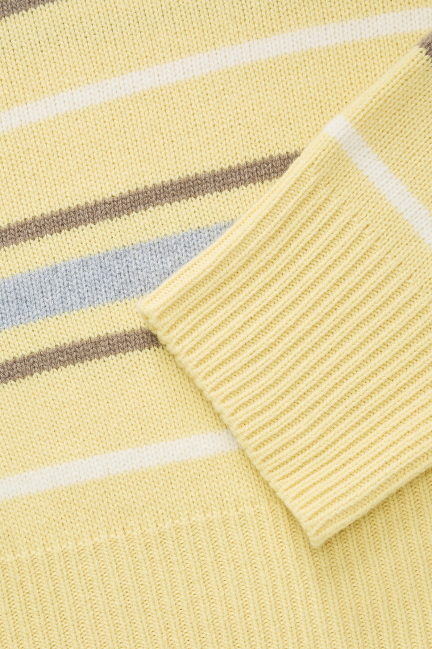 Skall Studio Cannes Jumper Jumper Yellow/Grey stripe