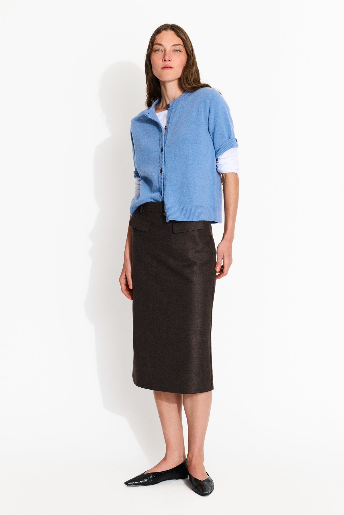 Skall Studio Diana cardigan Cardigan Soft blue