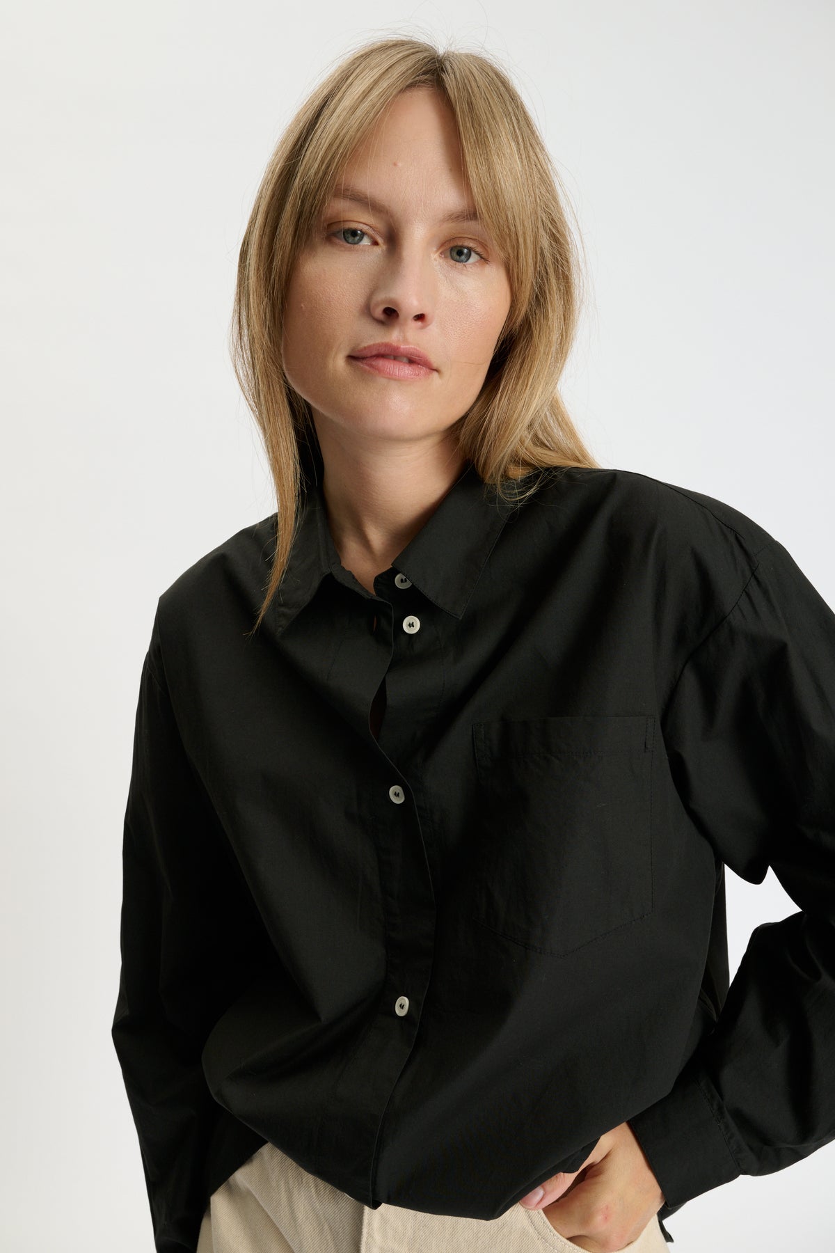 Skall Studio Edgar Shirt Shirt Black