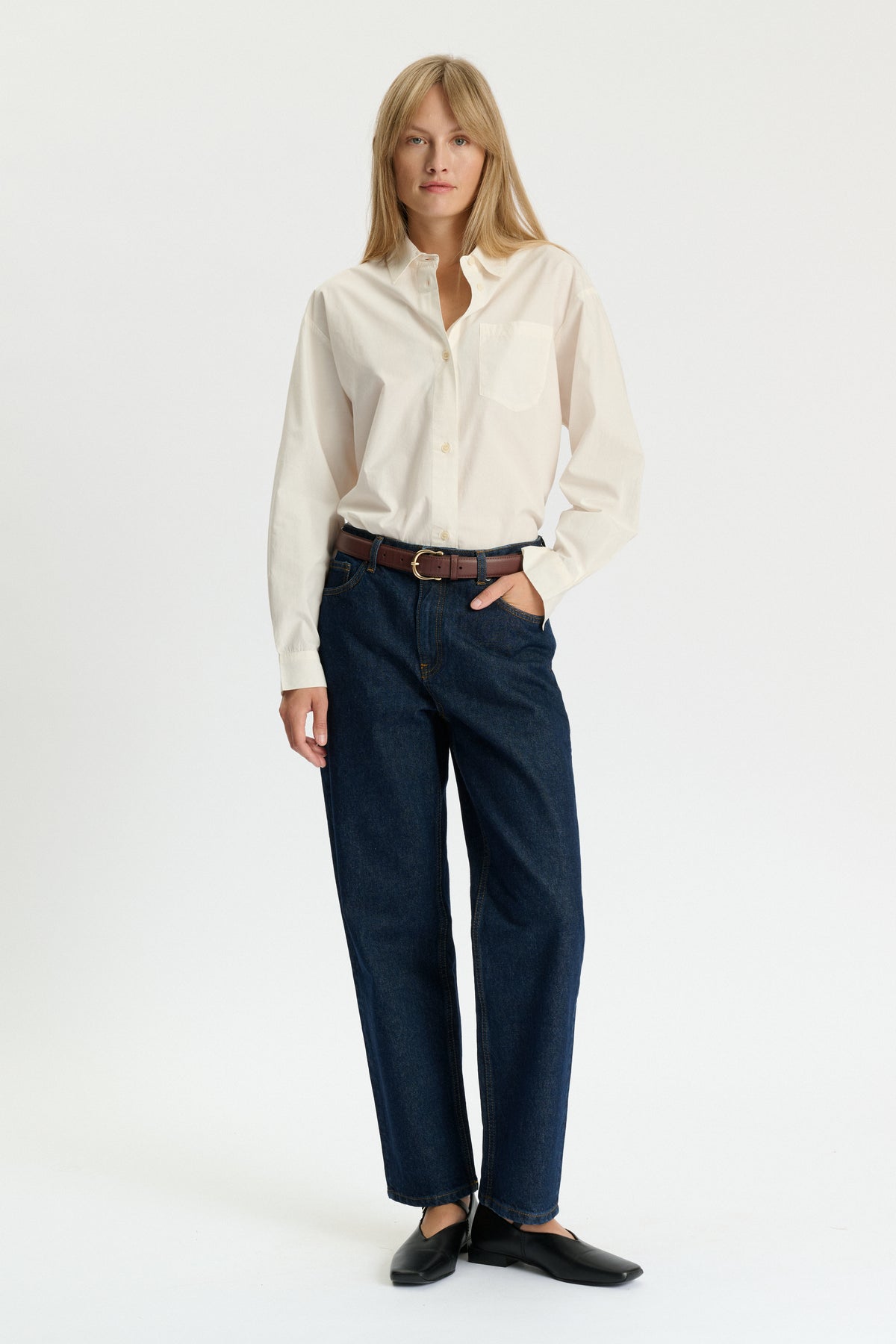 Skall Studio Edgar Shirt Shirt Light Cream