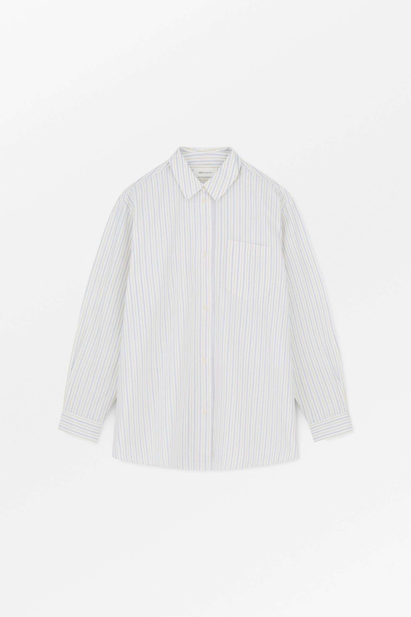 Skall Studio Edgar shirt Shirt Yellow/Blue stripe