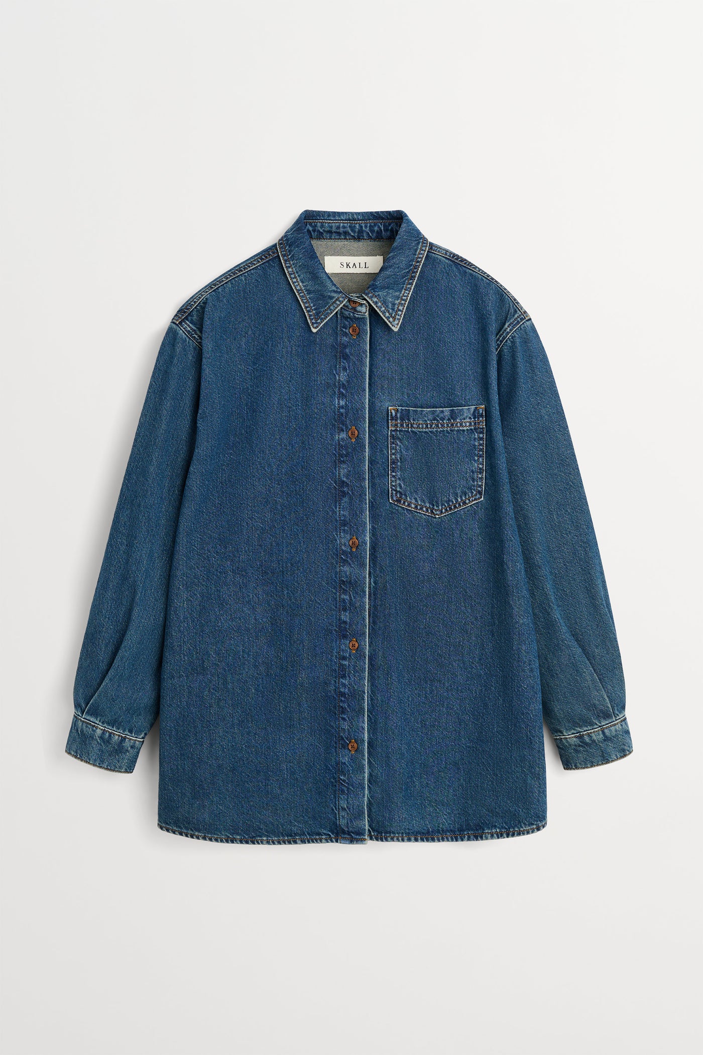Skall Studio Edgar shirt Shirt Washed dark blue