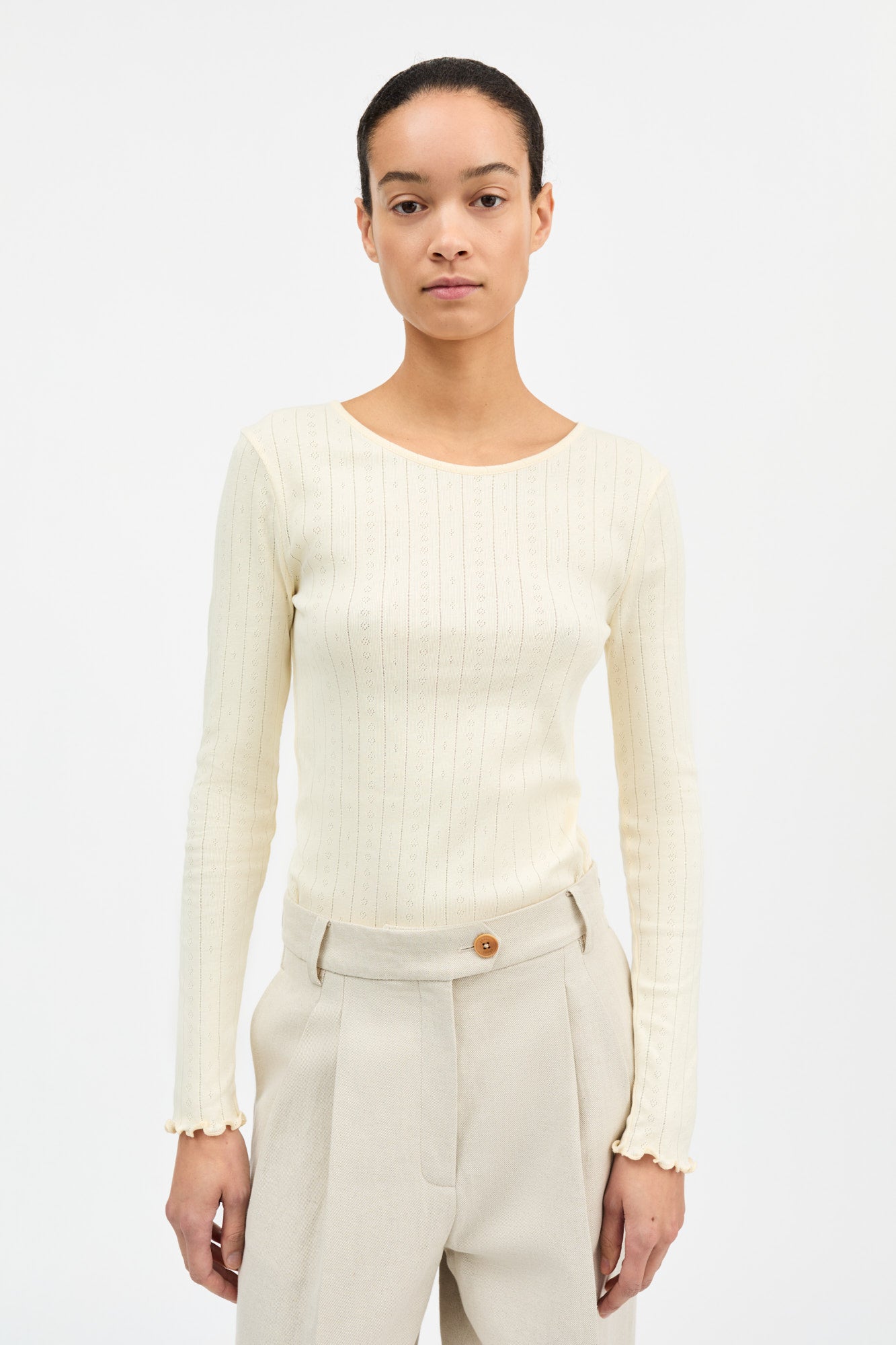 Skall Studio Edie blouse T-shirt Butter