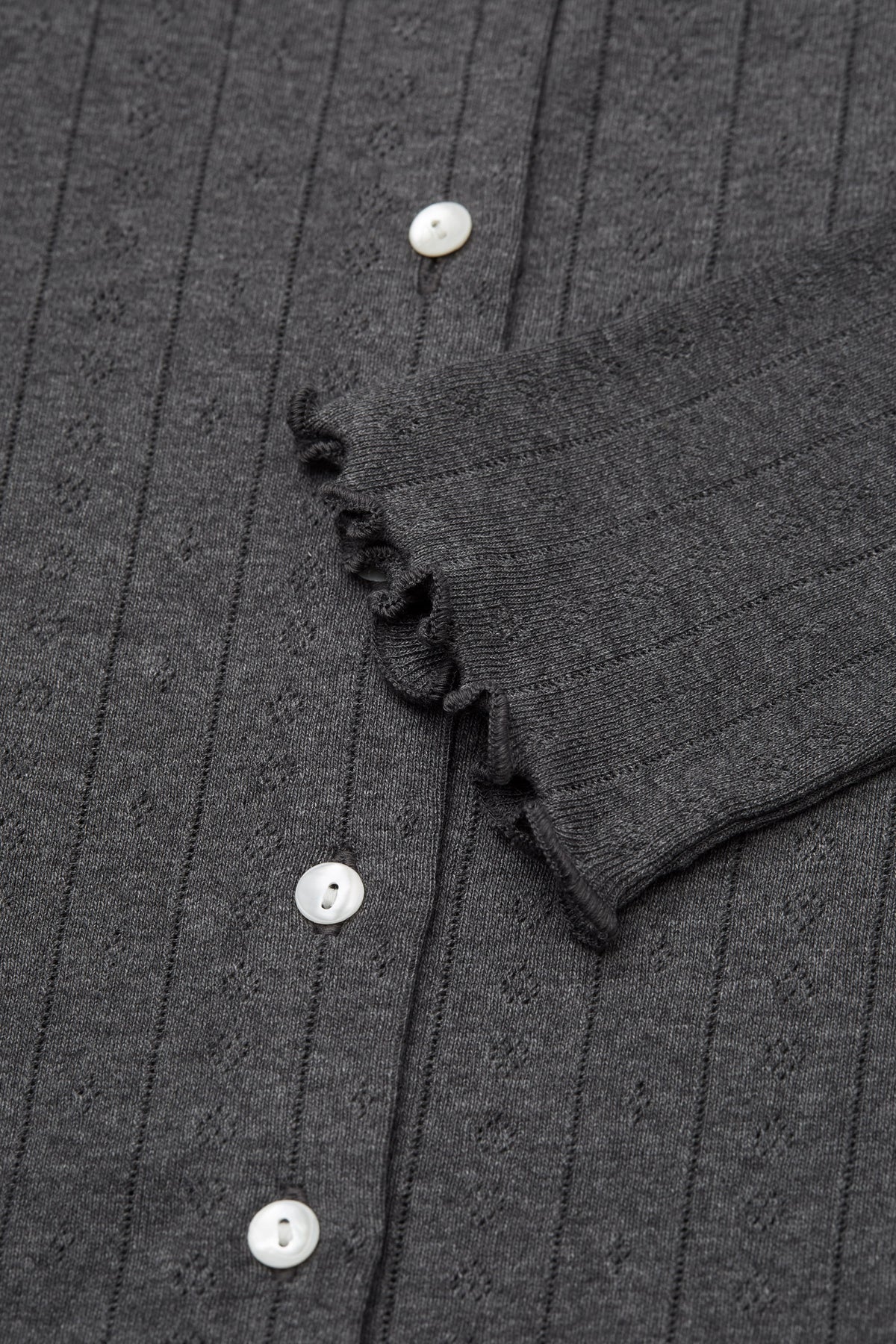 Skall Studio Edie cardigan Cardigan Dark grey melange