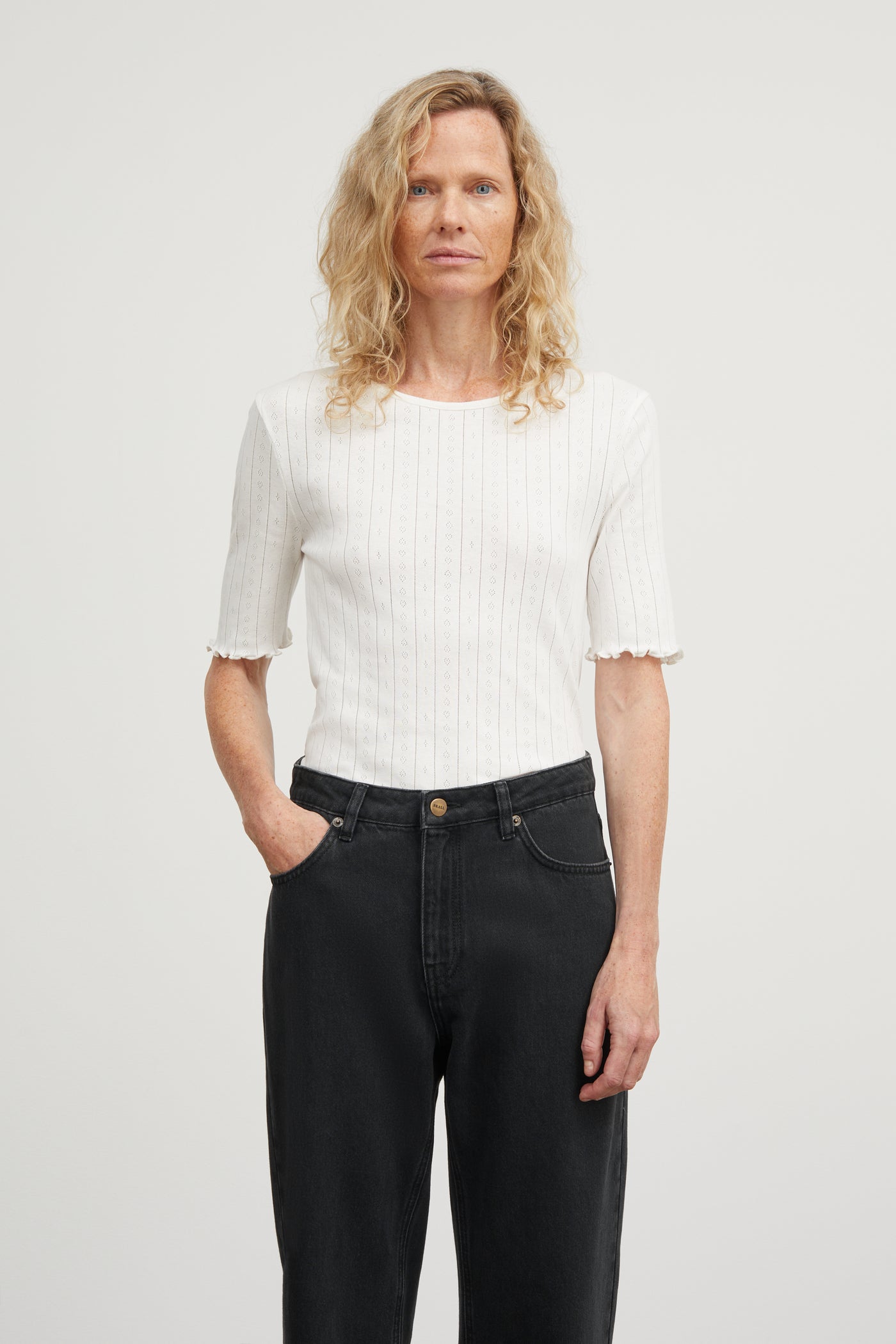 Skall Studio Edie tee T-shirt Off white