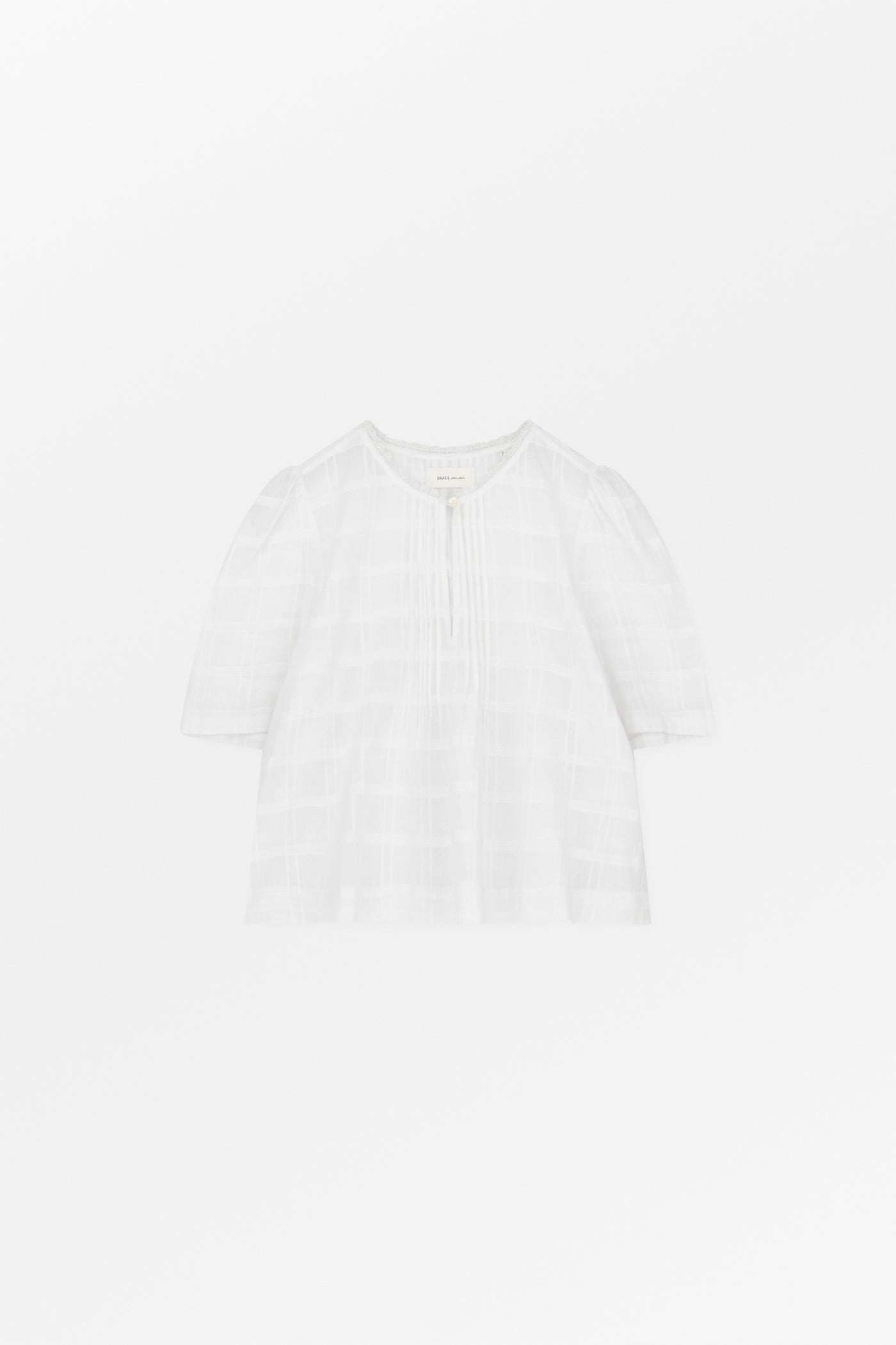Skall Studio Fiore blouse Blouse Optic white