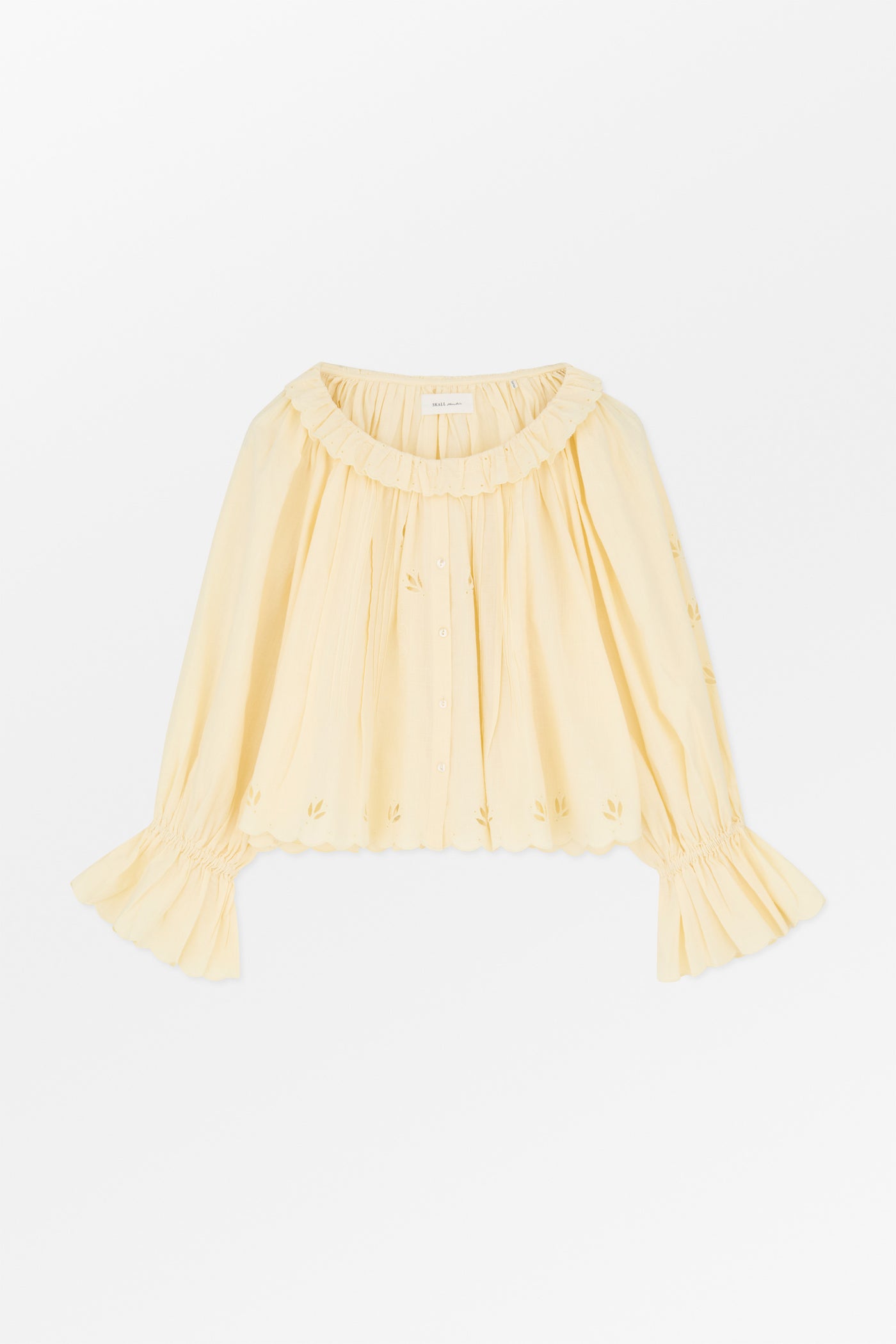 Skall Studio Fleurie blouse Blouse Buttermilk