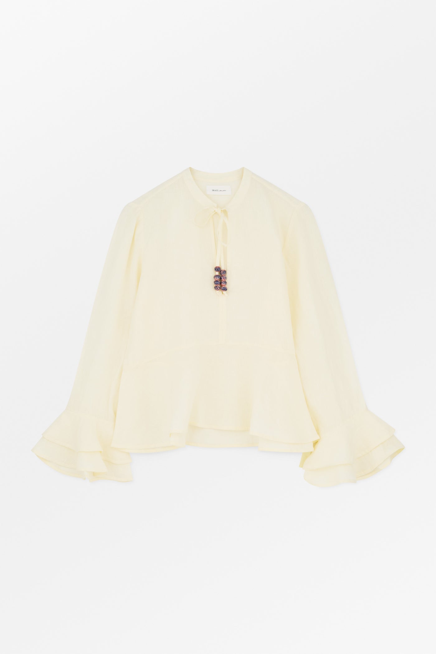 Skall Studio Frigga flounce shirt Shirt Buttermilk