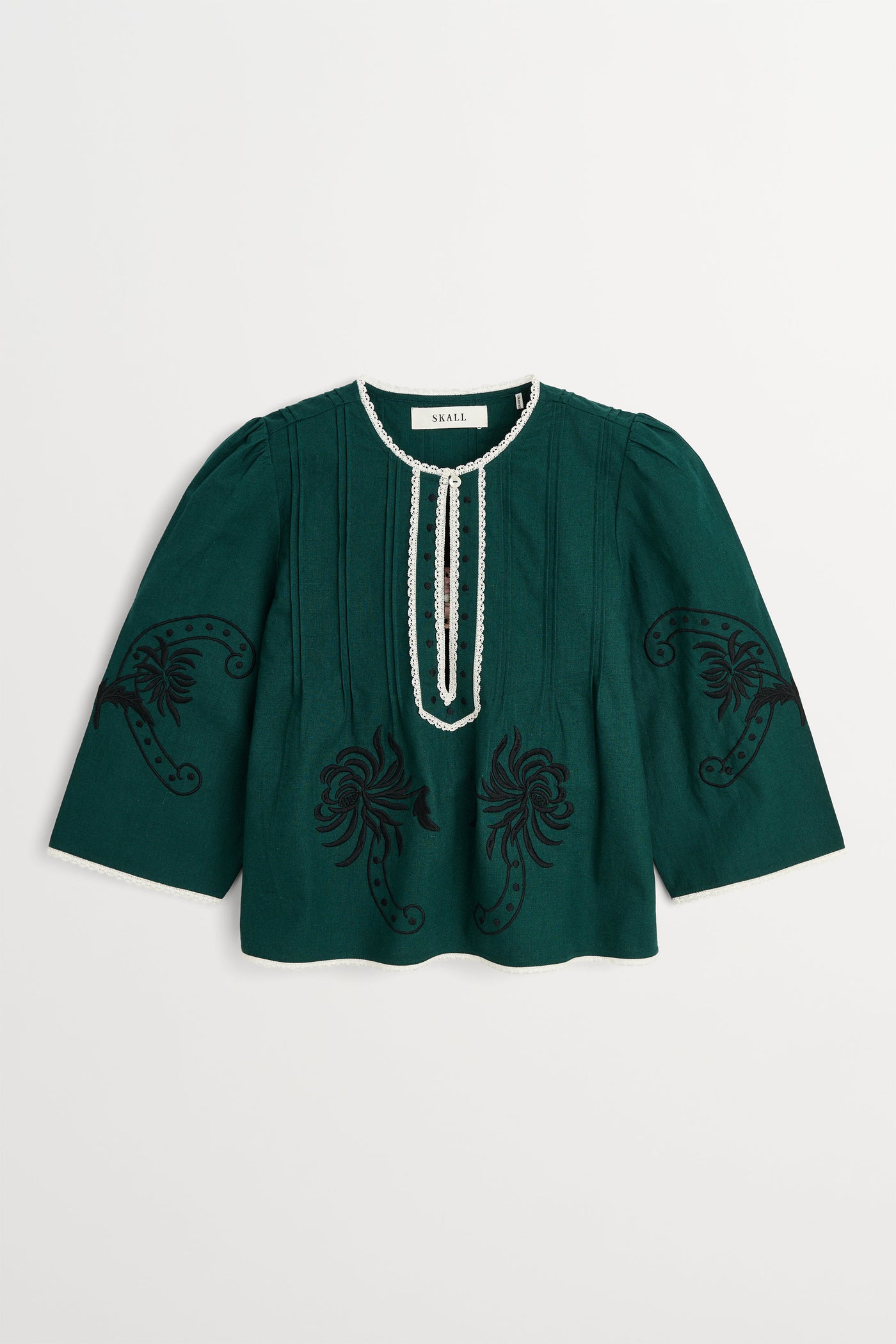Skall Studio Irma blouse Blouse Deep green
