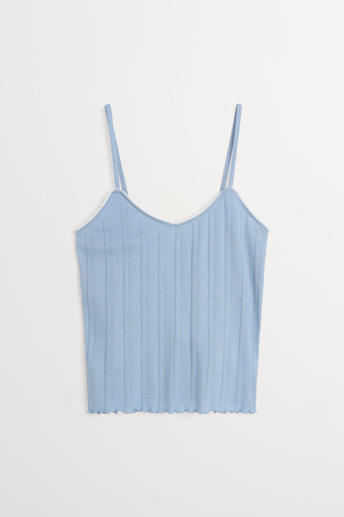 Skall Studio June singlet Top Blue whisper