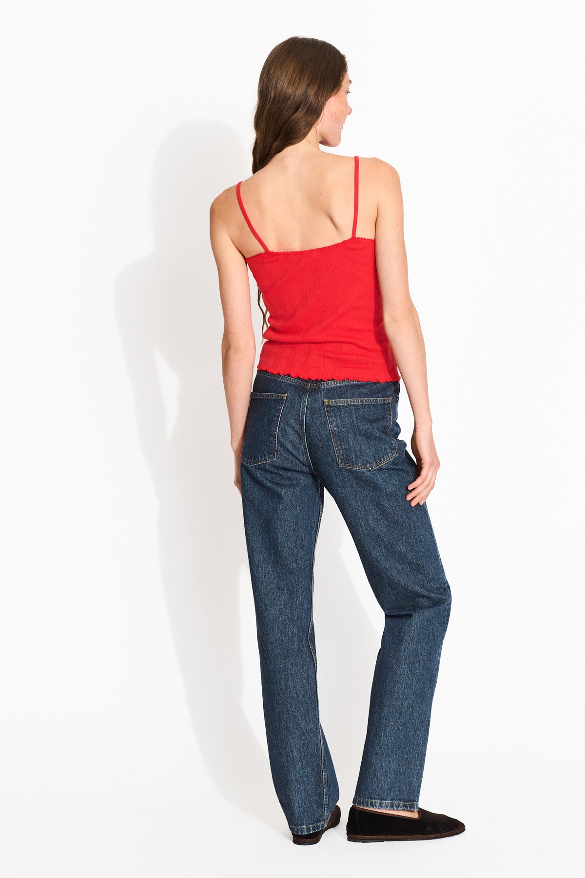 Skall Studio June singlet Top Bright red