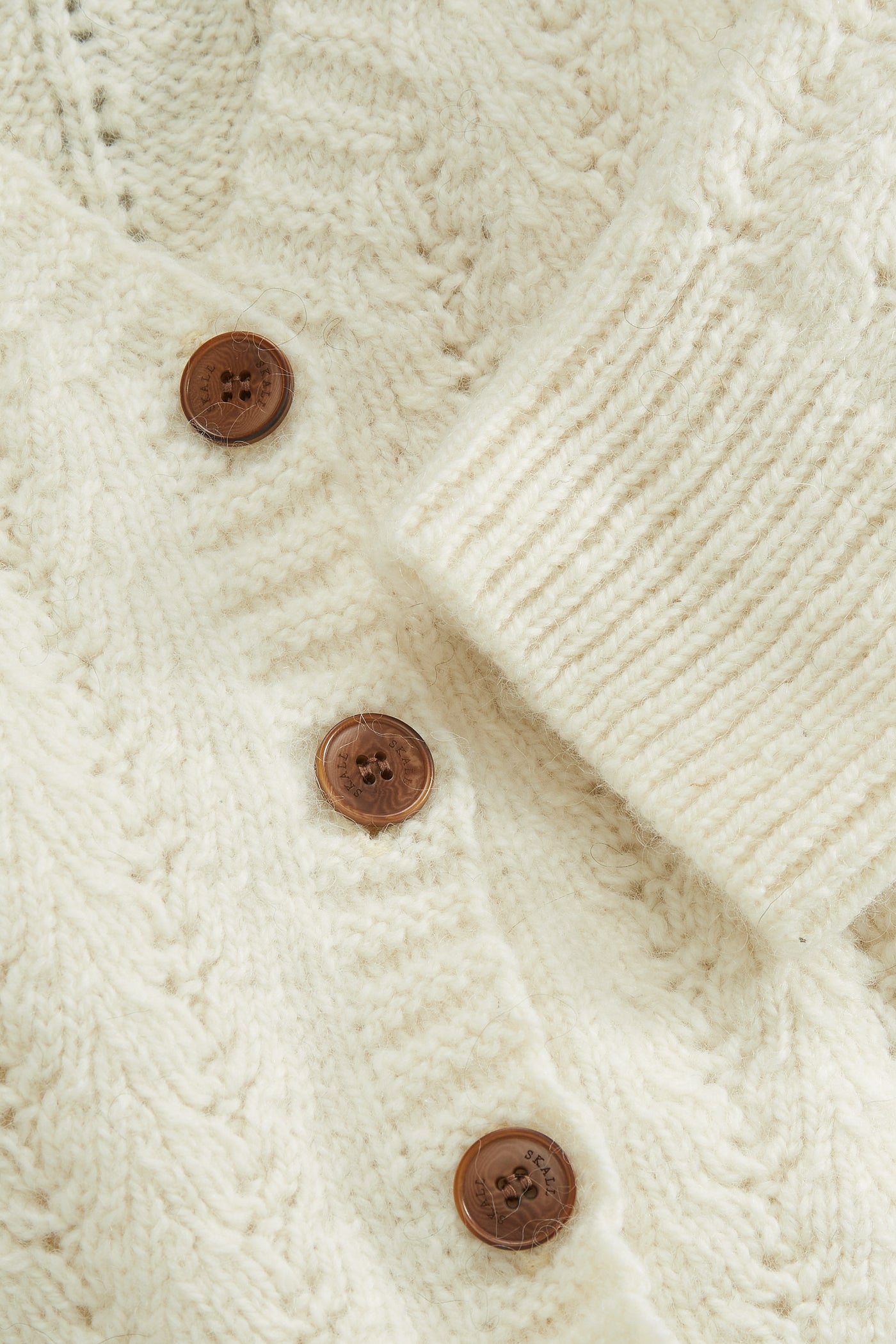 Skall Studio Laurine cardigan Cardigan Off white