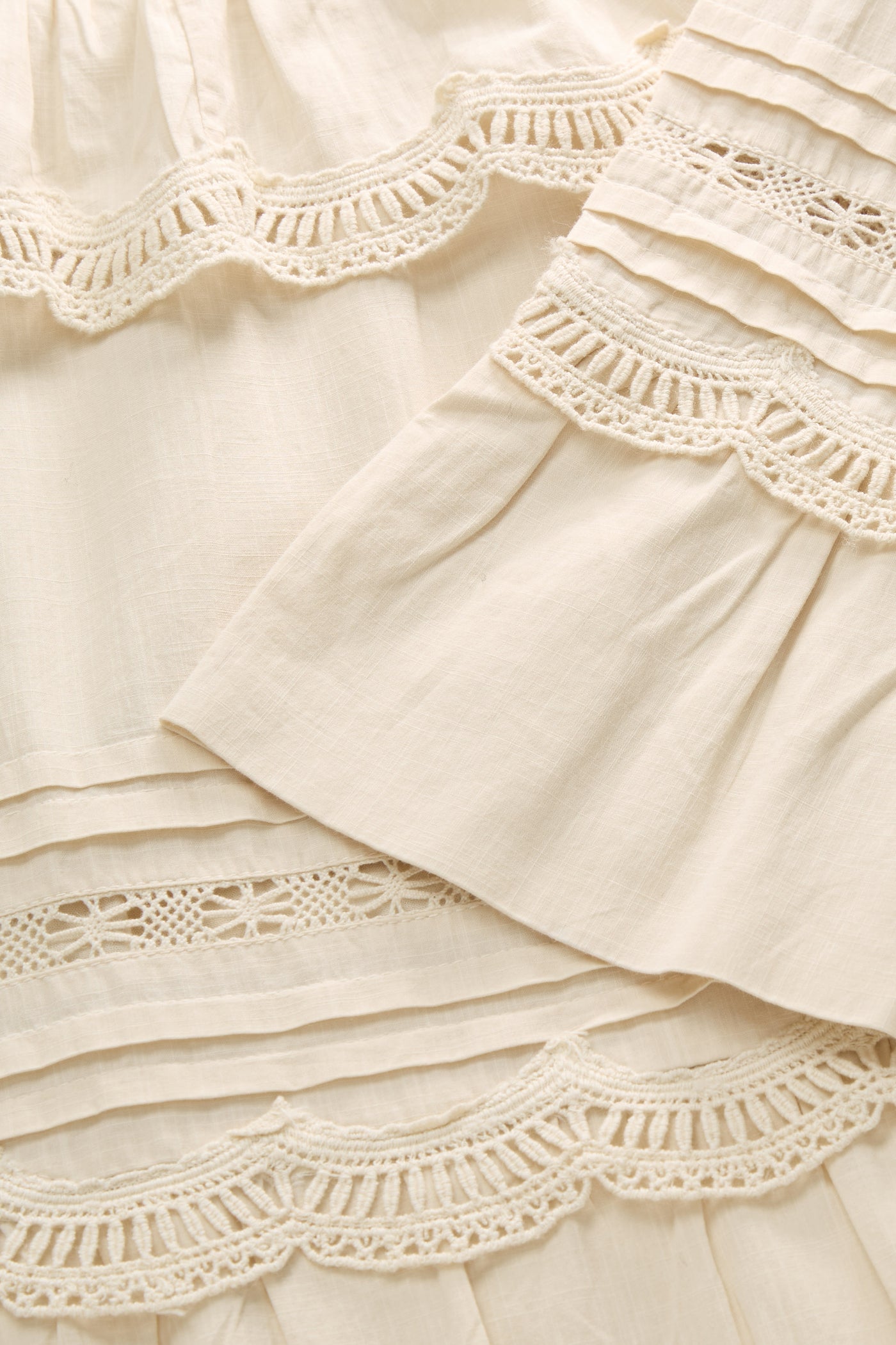 Skall Studio Leaf dress Dress Antique beige