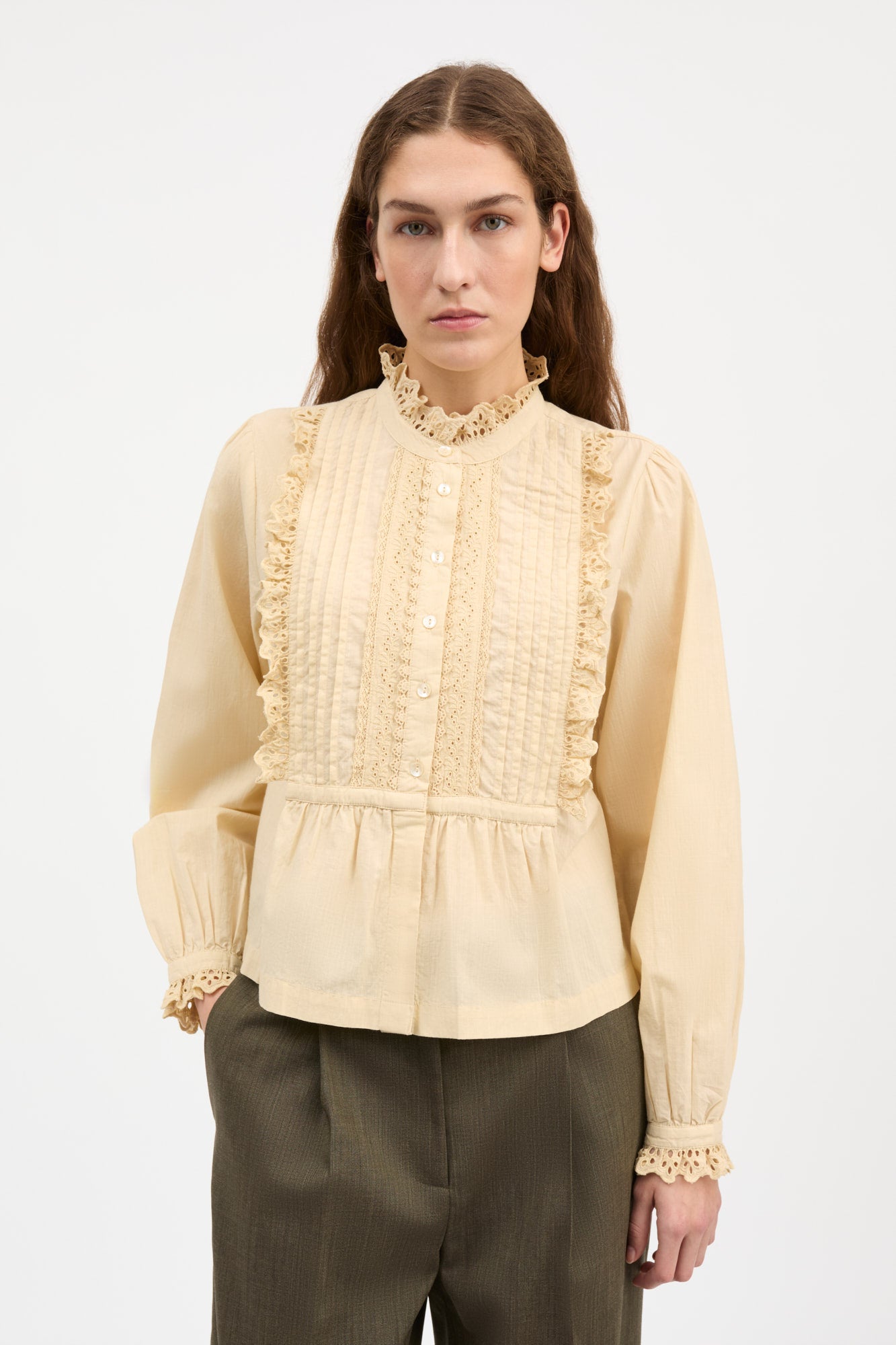 Skall Studio Lesley shirt Shirt Soft cream