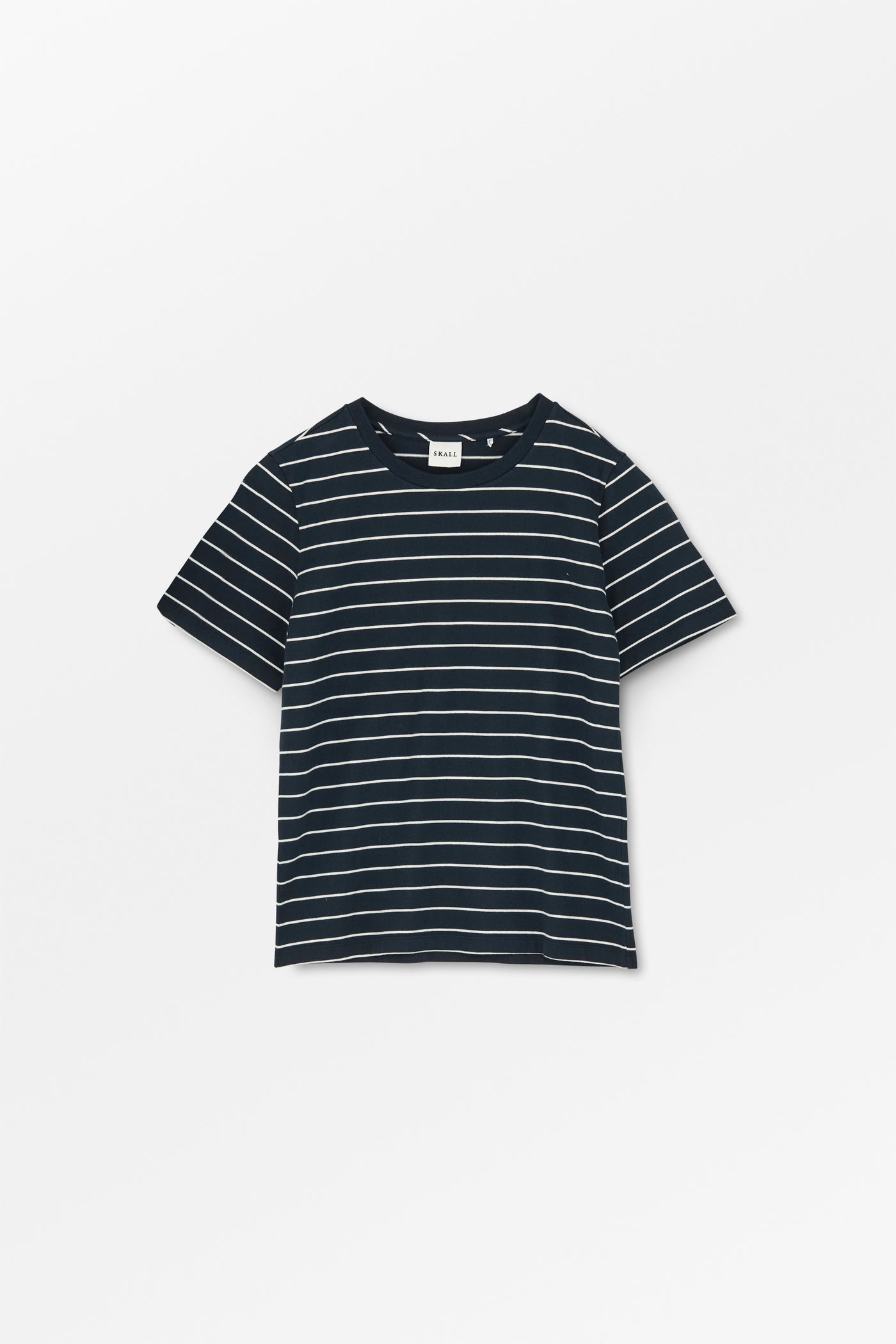 Skall Studio Loui regular tee Tee Navy/White stripe