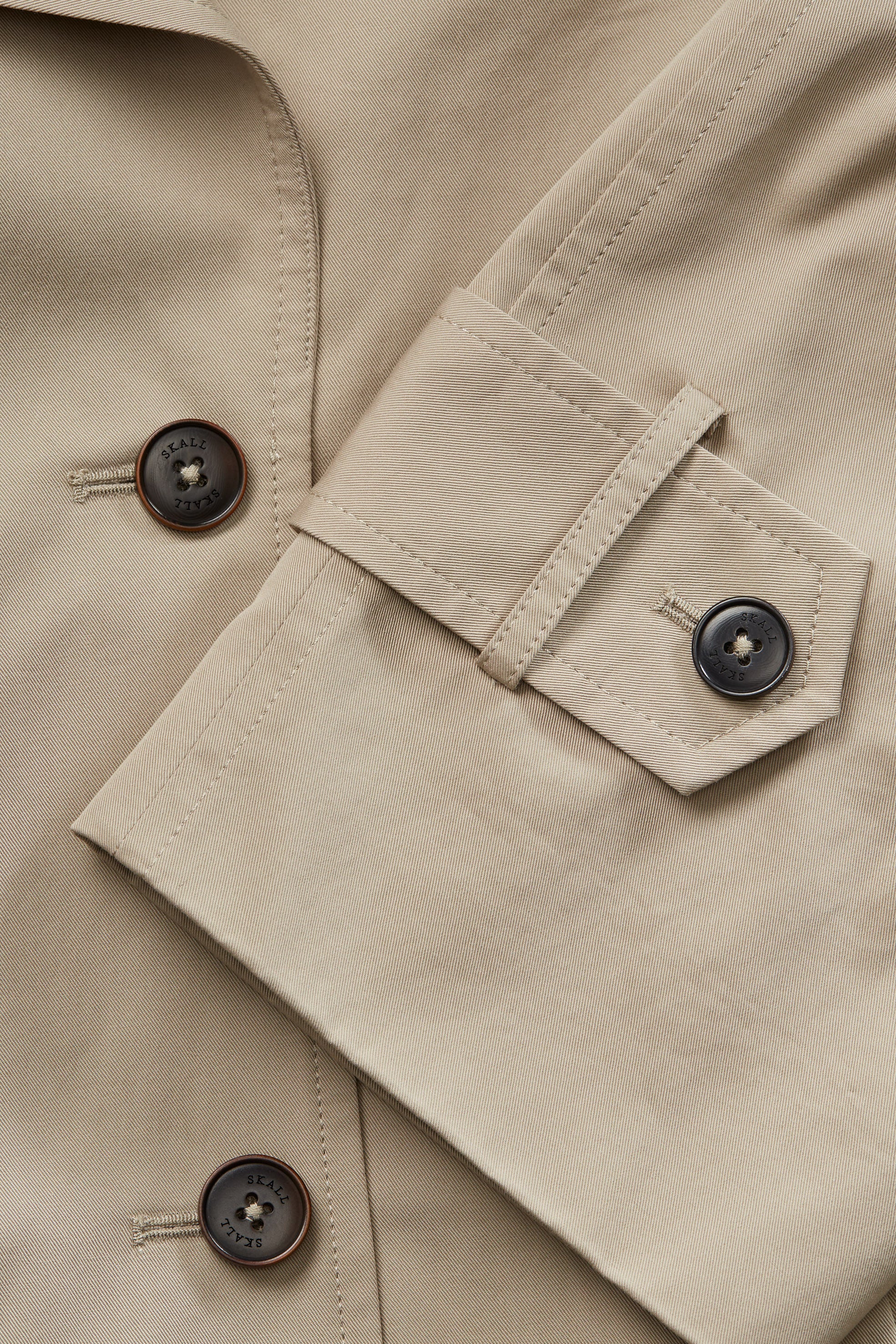 Skall Studio Mahsa trenchcoat Coat Stone moss