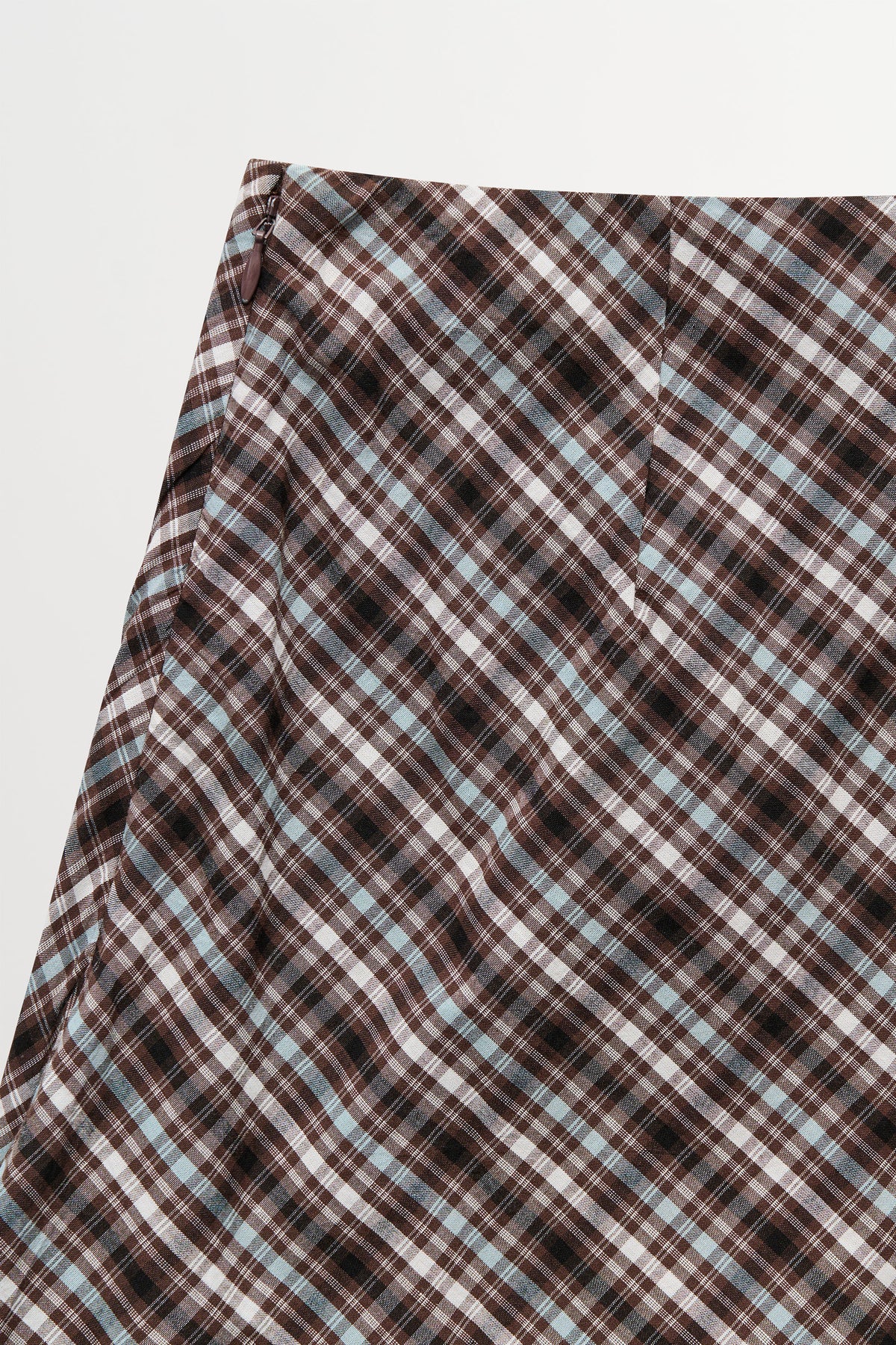 Skall Studio Mila skirt Skirt Brown/Blue check