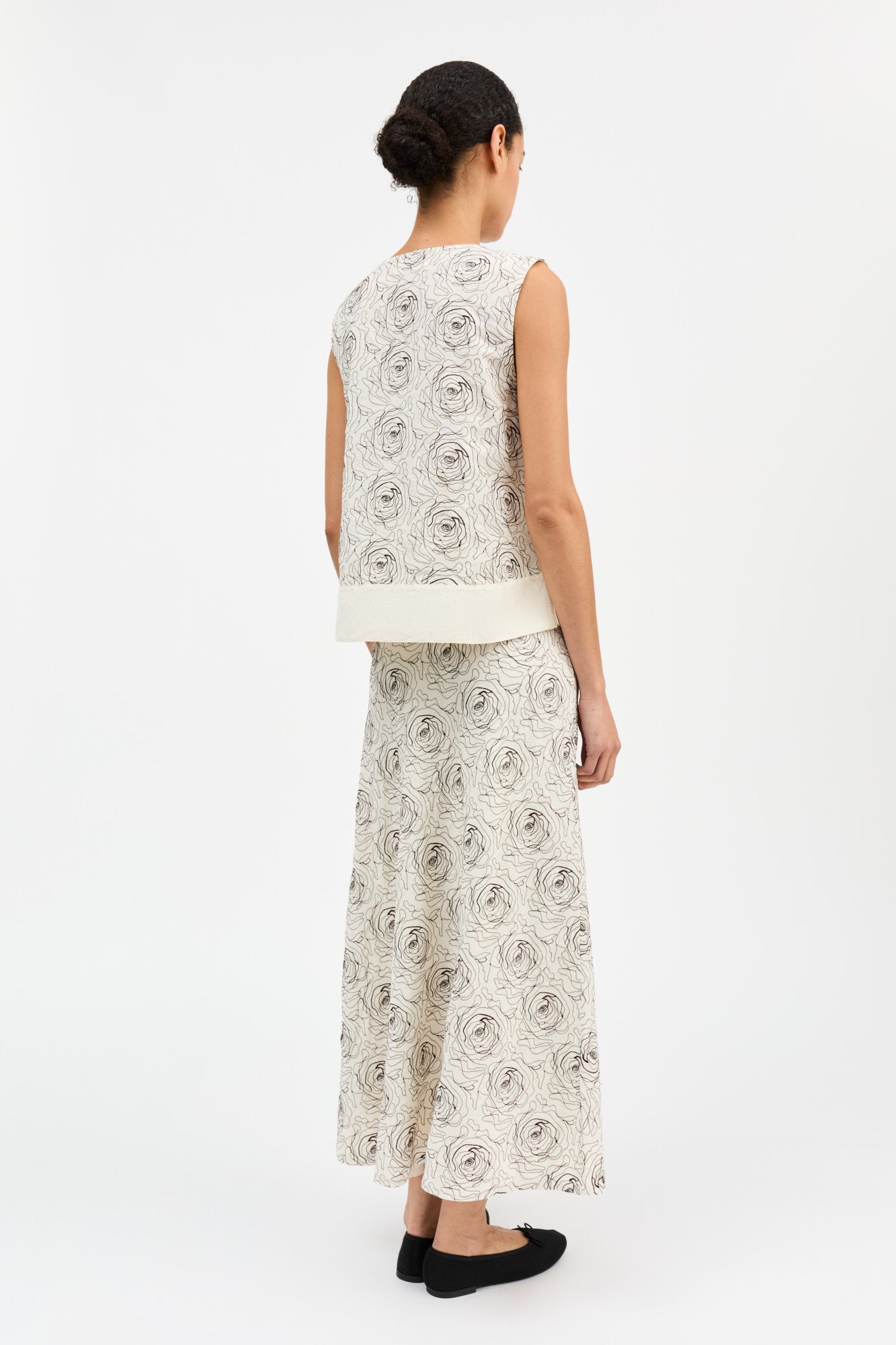 Skall Studio Mollie top Top Ecru