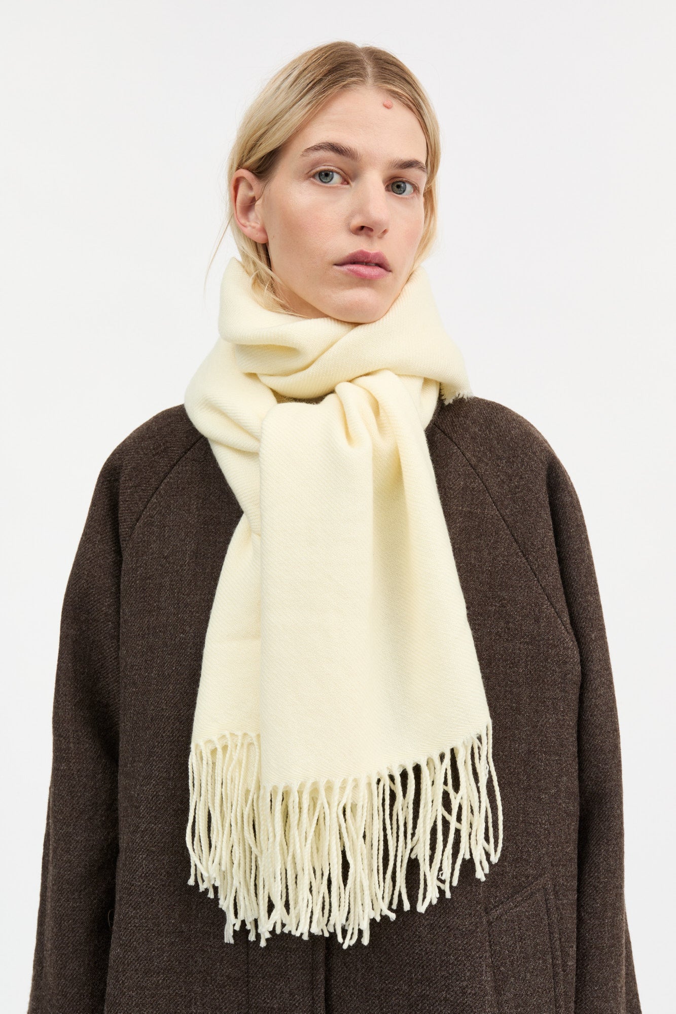 Skall Studio Nelle scarf Scarf Ecru