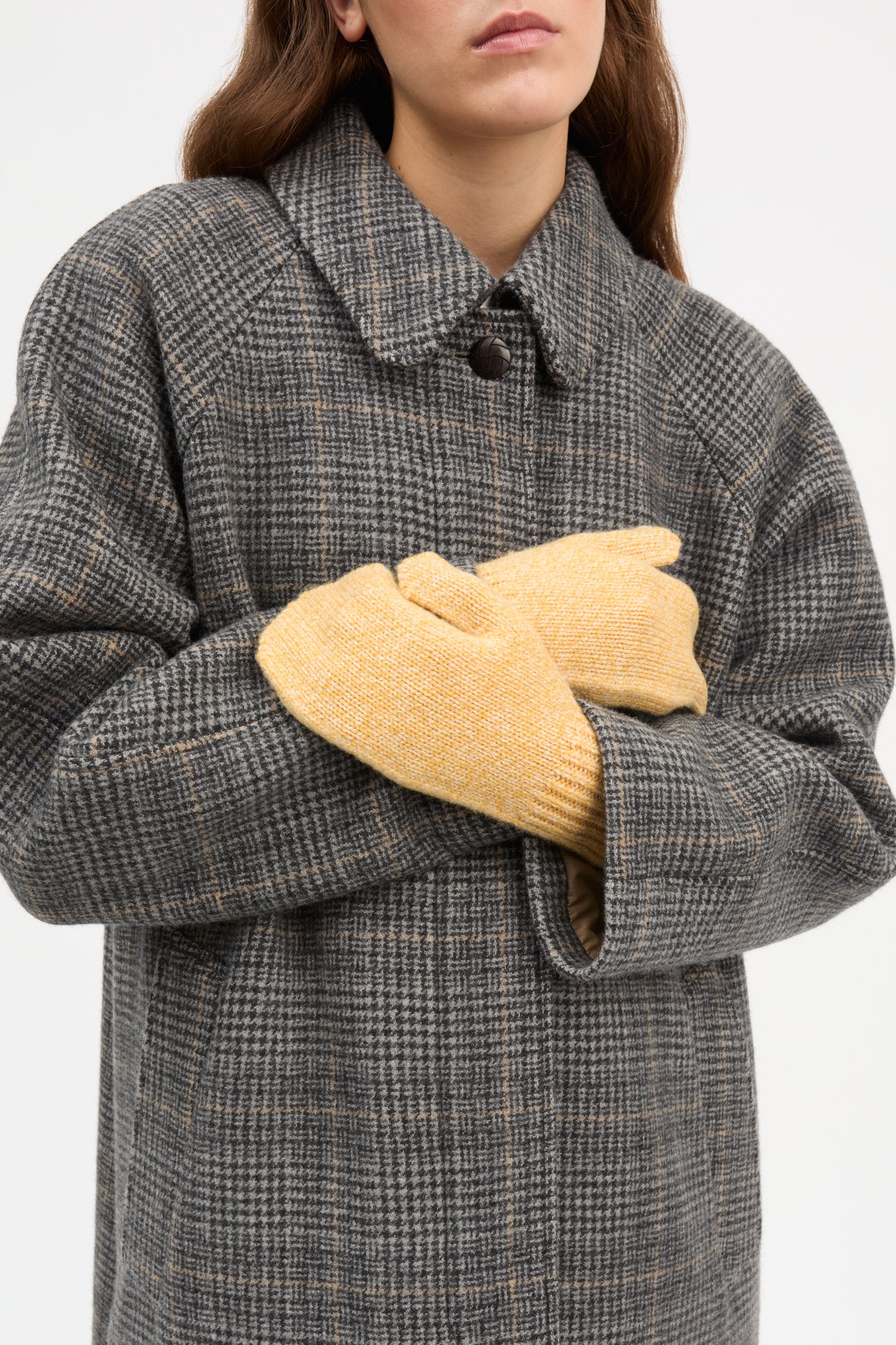 Skall Studio Olivia mittens Mittens Light yellow mélange