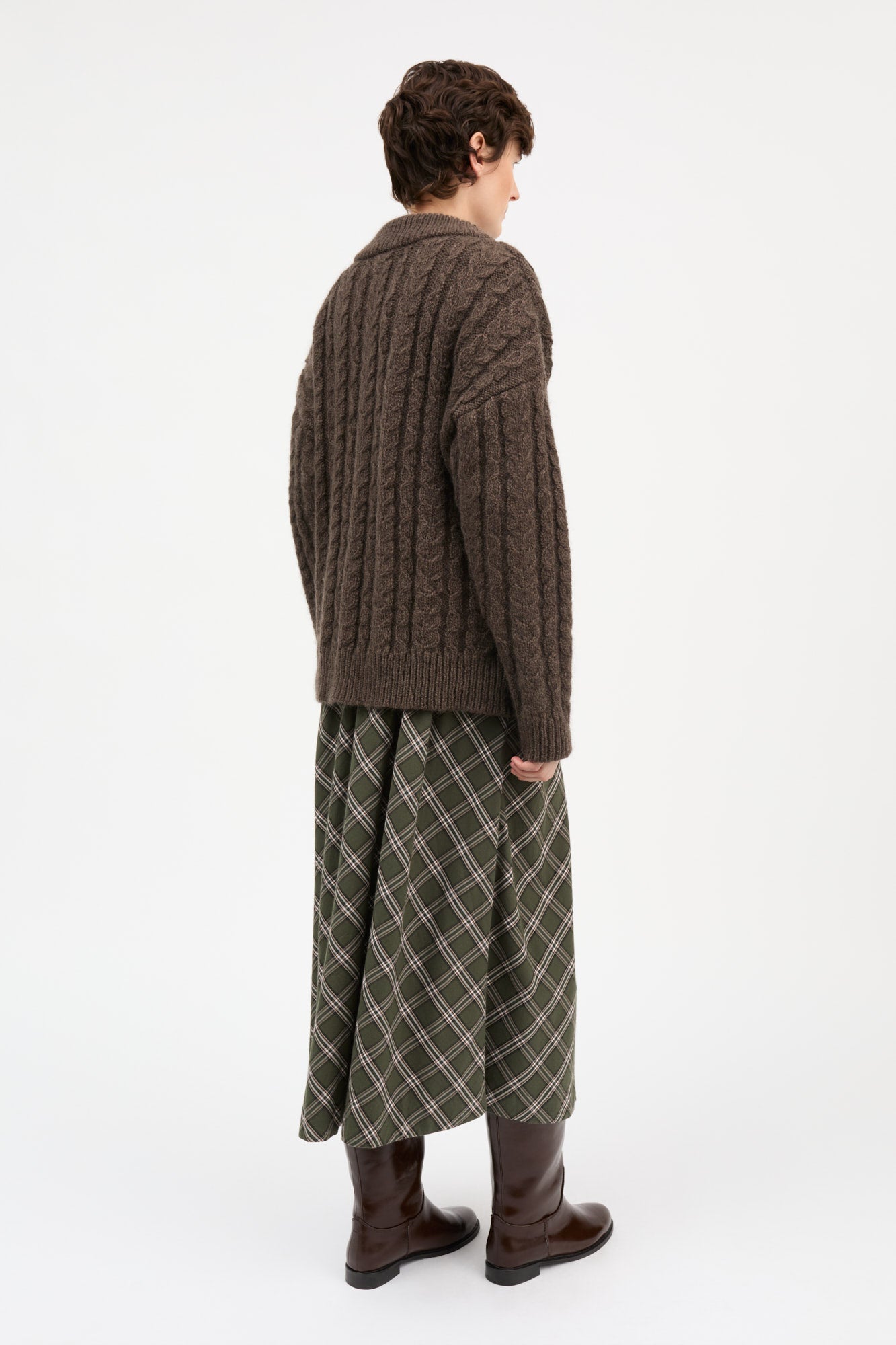 Skall Studio Ono jumper Jumper Dark brown