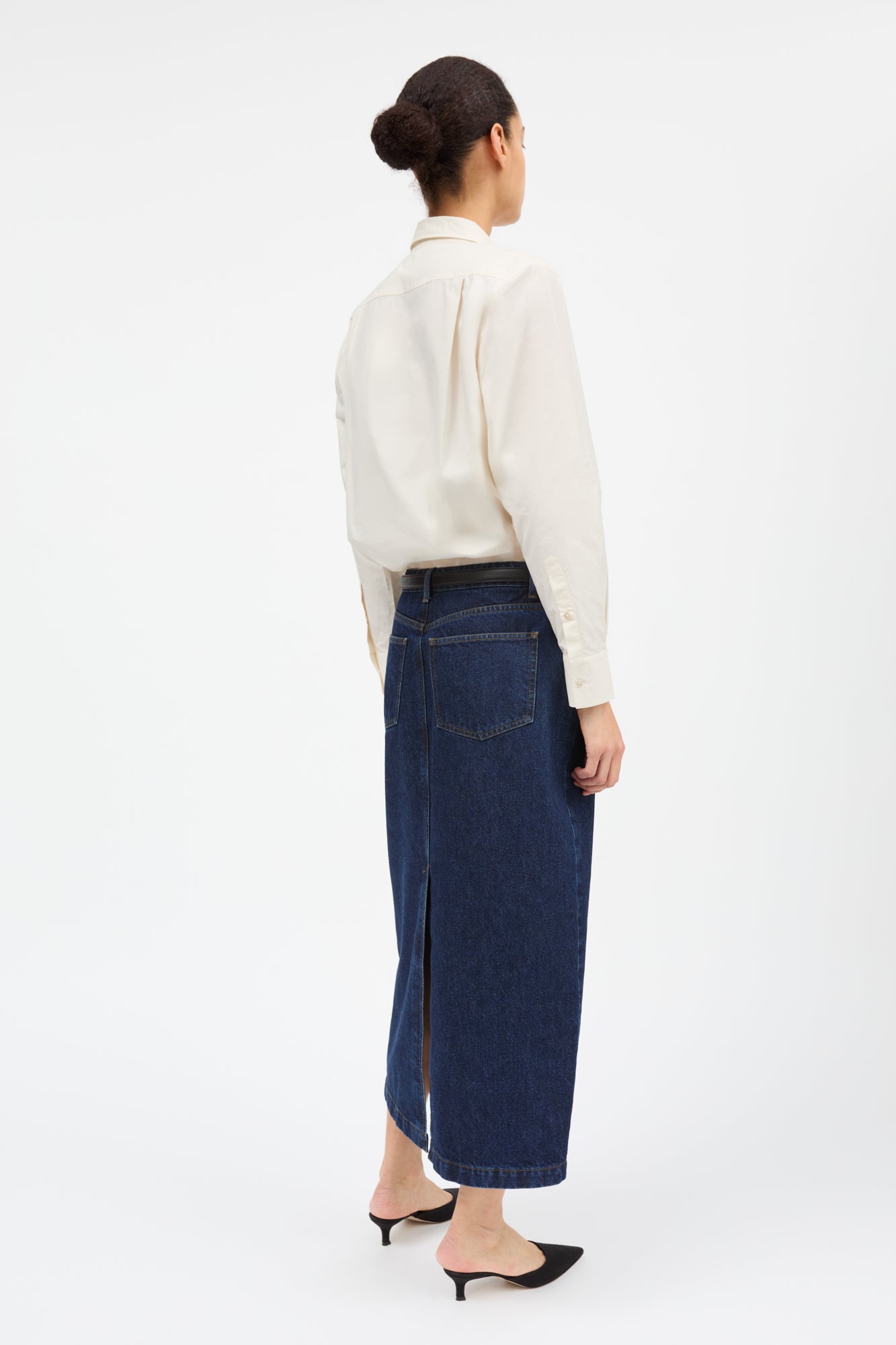 Skall Studio Sally skirt Jeans Indigo blue