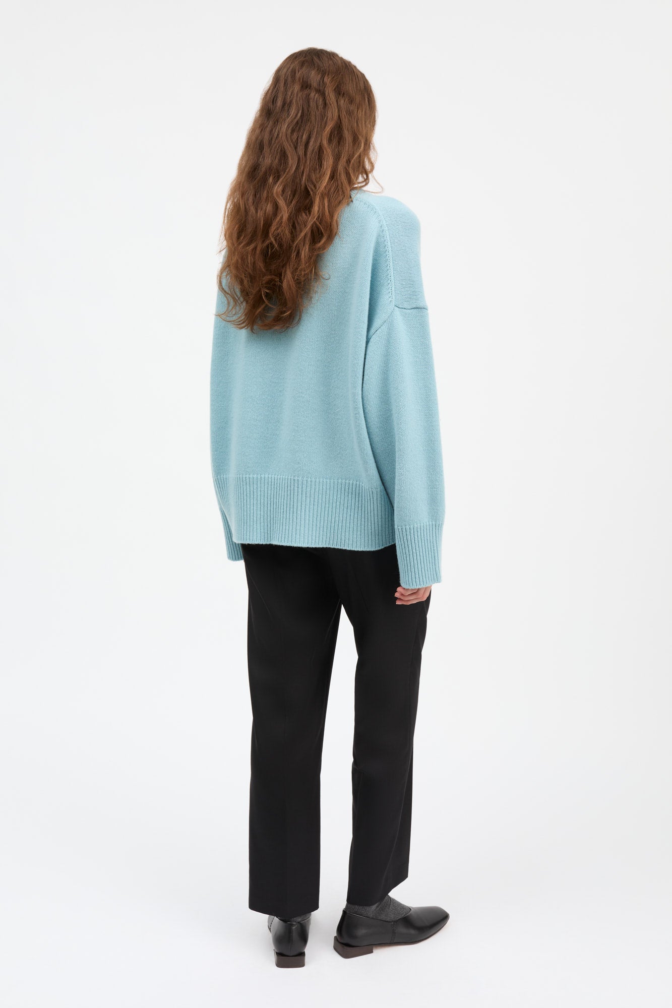 Skall Studio Silene t-neck Turtleneck Aqua