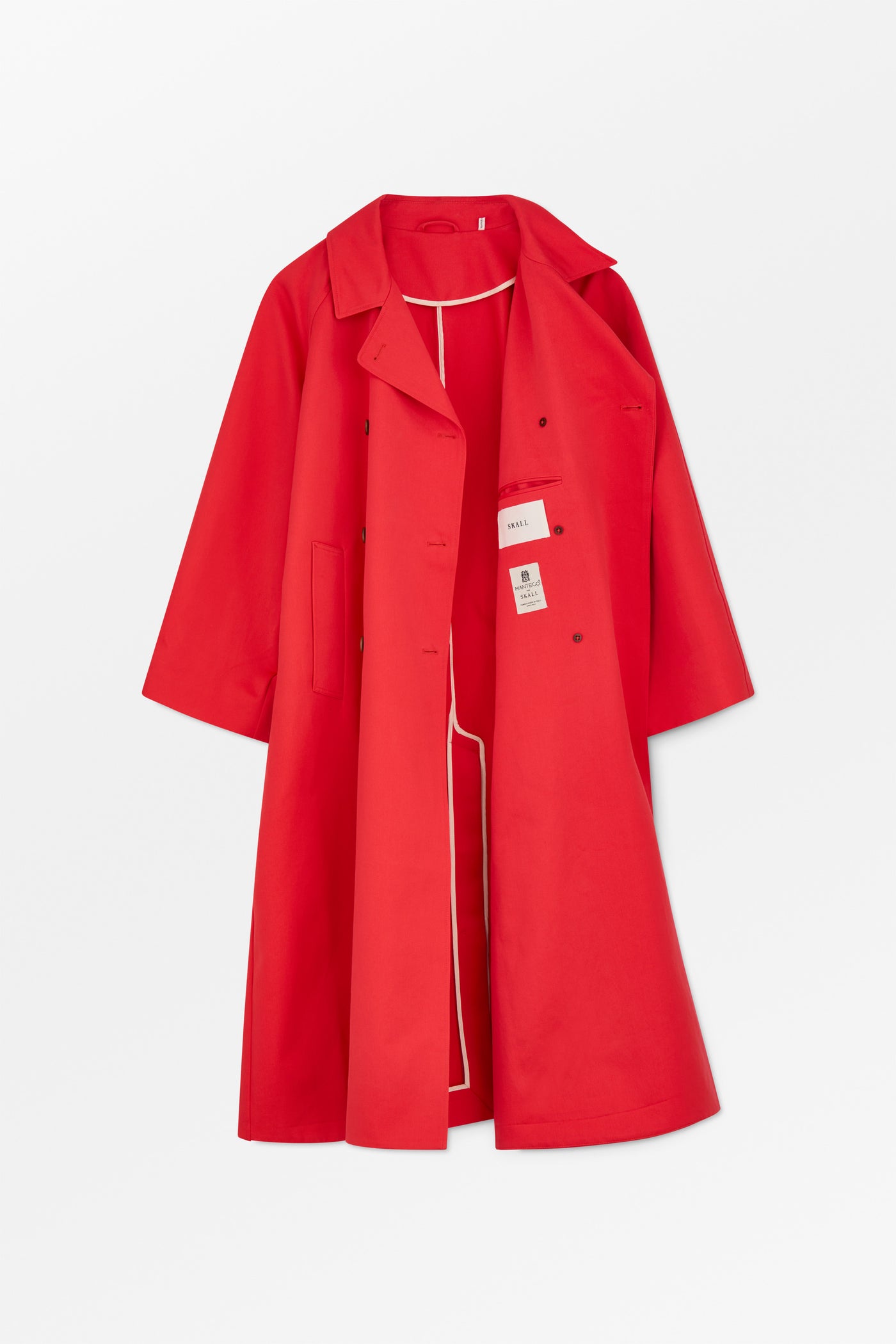 Skall Studio Spring coat Coat Clear red