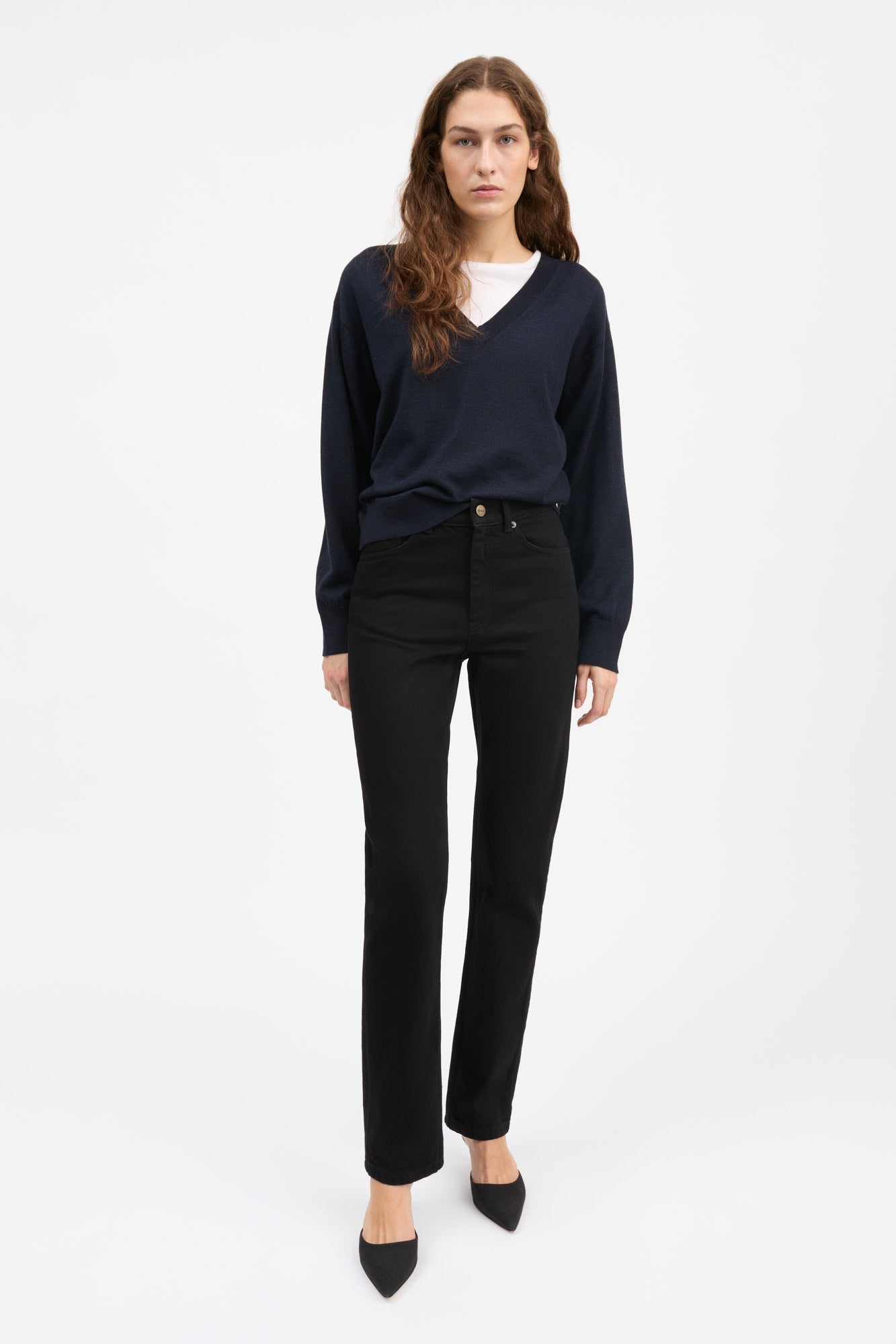 Skall Studio Sunniva slim jeans Jeans Black