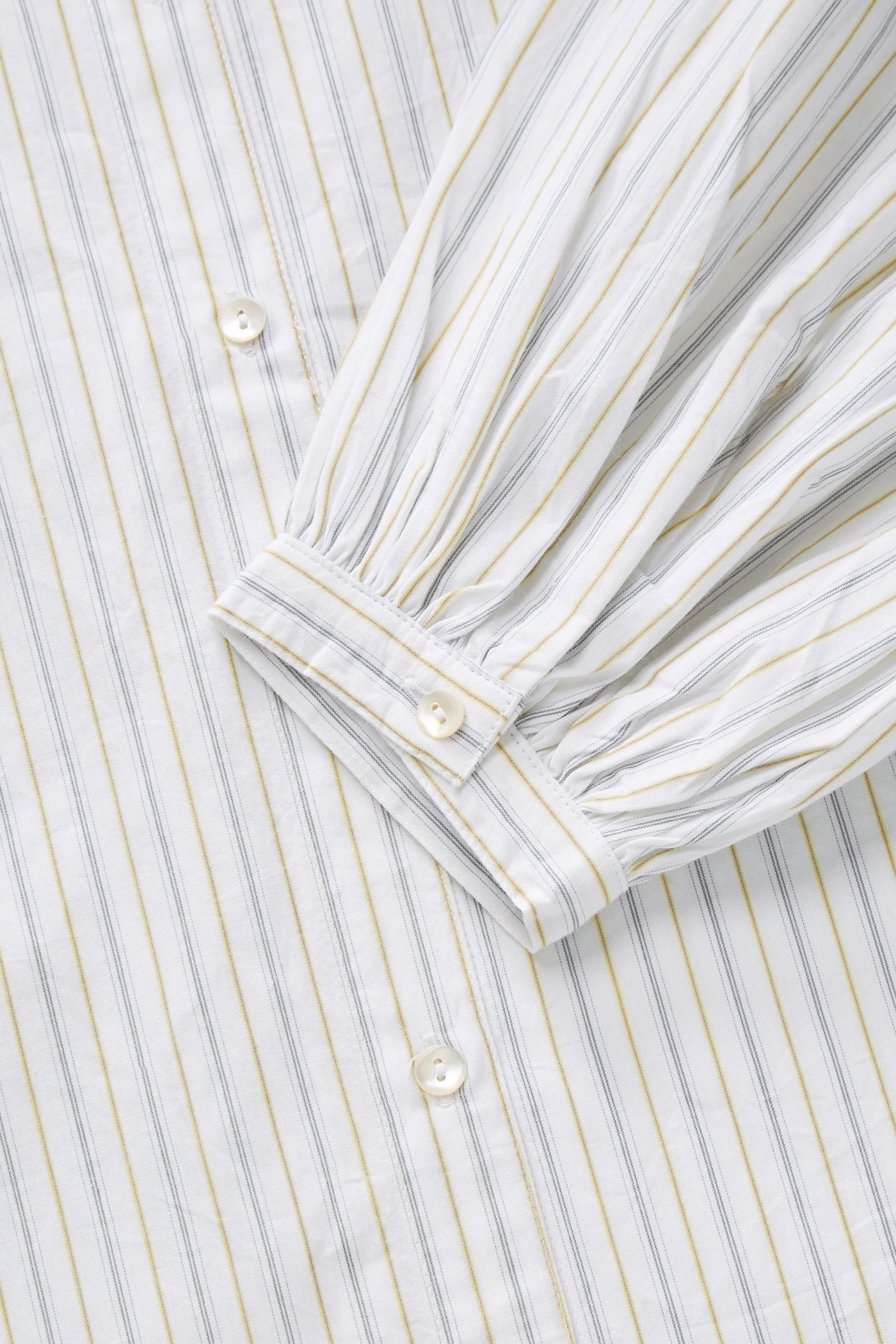 Skall Studio Vita shirt Shirt Yellow/Blue stripe