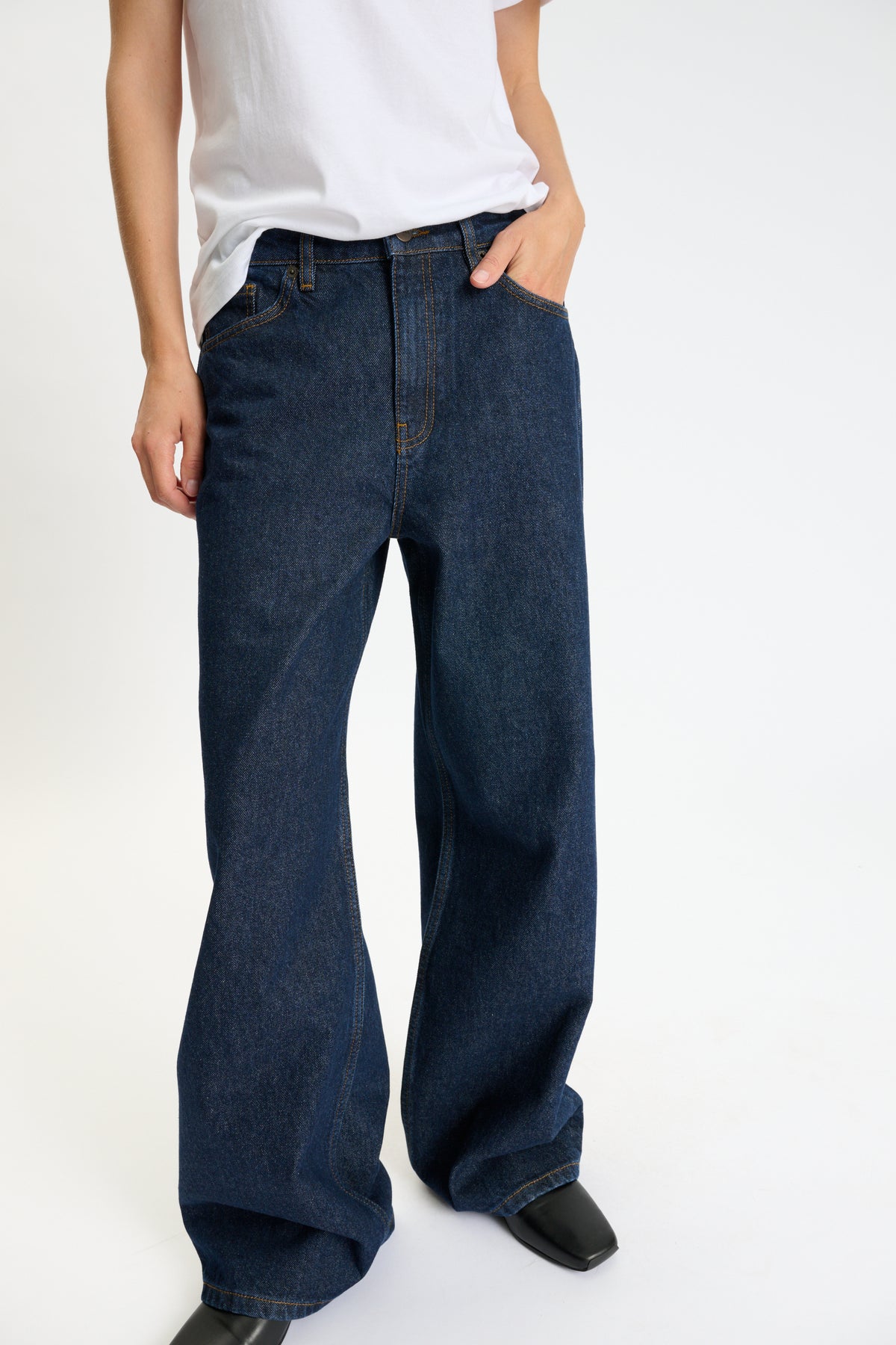 Skall Studio Willow wide jeans Jeans Indigo blue