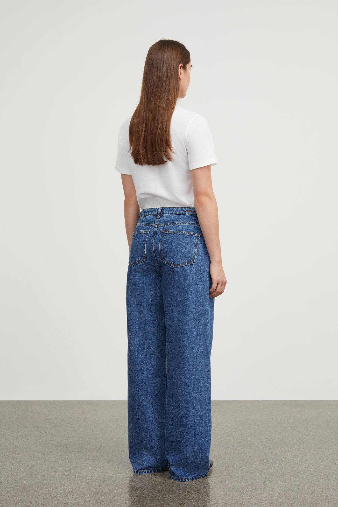 Skall Studio Willow wide jeans Jeans Mid blue